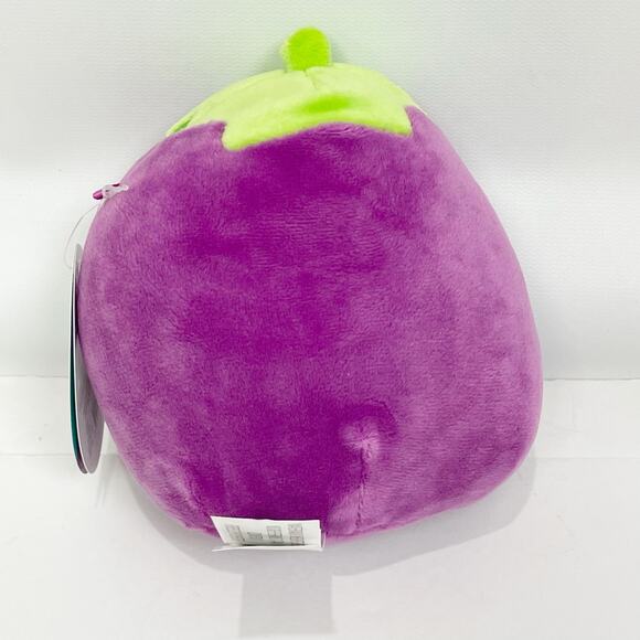 Squishmallows Glena Eggplant Plush Purple 5 Inch Stuffed Animal NWT - Picture 2 of 3
